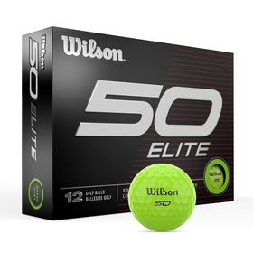 Wilson Fifty Elite Yeşil 12'li Paket Golf Topu