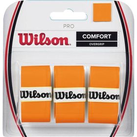 Wilson Pro Comfort 3'lü Burn Turuncu Tenis Gribi