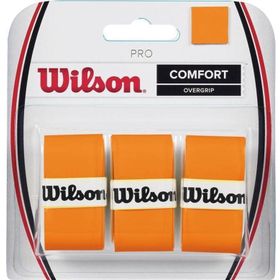 Wilson Pro Comfort 3'lü Burn Turuncu Tenis Gribi