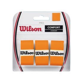 Wilson Pro Comfort 3'lü Burn Turuncu Tenis Gribi