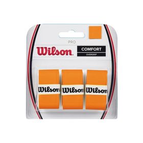 Wilson Pro Comfort 3'lü Burn Turuncu Tenis Gribi