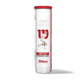 Wilson WRT 110800 Tour Clay Red 4Lü Tenis Topu
