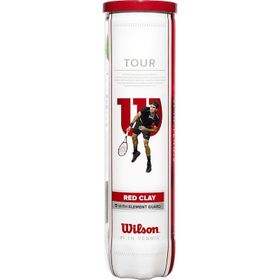 Wilson WRT 110800 Tour Clay Red 4Lü Tenis Topu