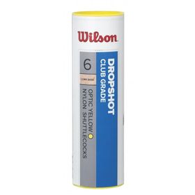 Wilson WRT6046WH Dropshot 6 Tube Wh Badminton Topu