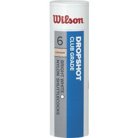Wilson WRT6046WH Dropshot 6 Tube Wh Badminton Topu