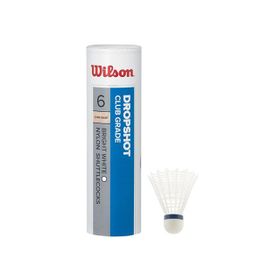 Wilson WRT6046WH Dropshot 6 Tube Wh Badminton Topu