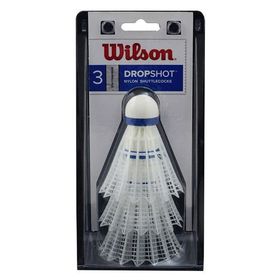 Wilson WRT6048WH Dropshot 3 Clamshel Wh Badminton Topu