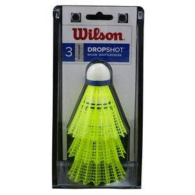 Wilson WRT6048YE Dropshot 3 Clamshel Ye Badminton Topu
