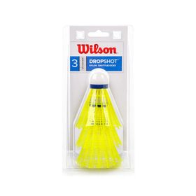 Wilson WRT6048YE Dropshot 3 Clamshel Ye Badminton Topu