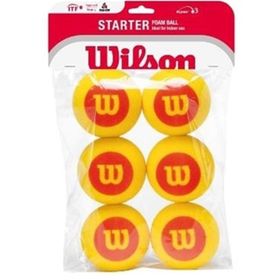 Wilson WRZ259300 6'lı Starter Foam Tball Tenis Topu