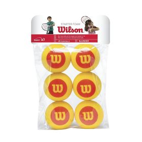 Wilson WRZ259300 6'lı Starter Foam Tball Tenis Topu