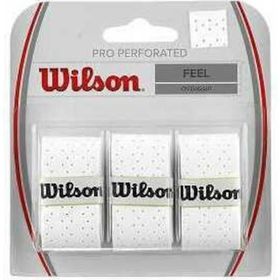 Wilson WRZ4005 Beyaz Pro Perforated Overgrip Tesi Raketi Gribi