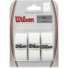 Wilson WRZ4005 Beyaz Pro Perforated Overgrip Tesi Raketi Gribi