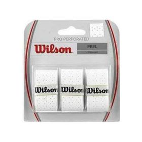 Wilson WRZ4005 Beyaz Pro Perforated Overgrip Tesi Raketi Gribi