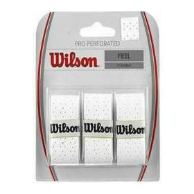 Wilson WRZ4005 Beyaz Pro Perforated Overgrip Tesi Raketi Gribi