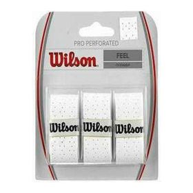 Wilson WRZ4005 Beyaz Pro Perforated Overgrip Tesi Raketi Gribi