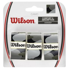 Wilson WRZ470830 Siyah Pro Comfort Camo 3'lü Tenis Gribi