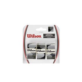Wilson WRZ470830 Siyah Pro Comfort Camo 3'lü Tenis Gribi