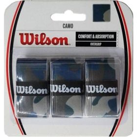 Wilson WRZ470840 Pro Overgrip Camo 3'lü Raket Gribi
