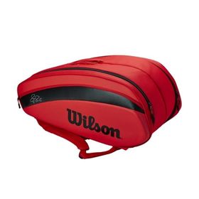 Wilson WRZ830812 Kırmızı Federer Dna 12 Pack Infrared Tenis Çantası