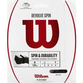 Wilson WRZ957000 Siyah Revolve Spin Kordaj
