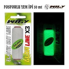 Wily 50 m Fosforlu Glow Yem İpi
