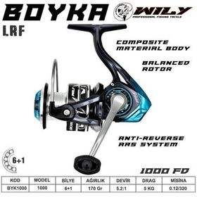 Wily Boyka 1000FD Lrf 6+1 BB Olta Makinesi