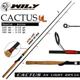 Wily Cactus 210 cm 0-10 gr LRF Kamış