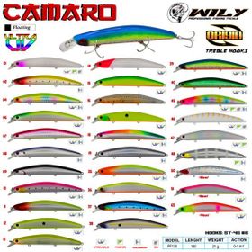 Wily Camaro 0-1 mt 13 cm 21 gr Maket Balık