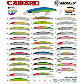 Wily Camaro 0-1 mt 13 cm 21 gr Renk: 55 Maket Balık
