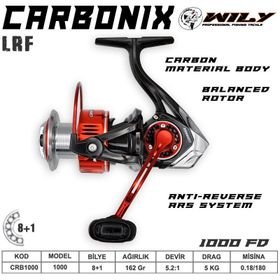 Wily Carbonix 1000 LRF 8+1 BB Olta Makinesi