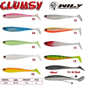 Wily Clumsy 13 9 cm 6 gr Silikon Yem