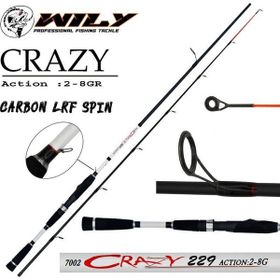 Wily Crazy 210 cm 2-8 gr LRF Kamış