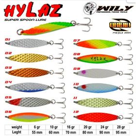 Wily Hylaz Kaşik 24 gr 90 mm Hologramli Renk: 4 Sahte Yem