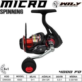 Wily Micro 4000 Dm Spin Metal Olta Makinesi