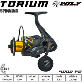 Wily Torium 4000FD 5+1 BB Spin Olta Makinesi