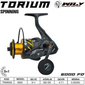 Wily Torium 6000FD 5+1 BB Spin Olta Makinesi