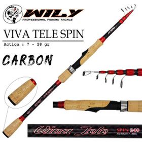 Wily Viva 240 cm 7-28 gr Tele Spin Kamış