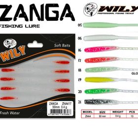 Wily Zanga Lrf 5 cm 0.4 gr Renk:16 Silikon Yem