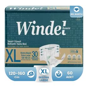 Windelhosen 60 Adet XL Belbantlı Hasta Bezi