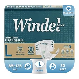 Windelhosen Belbantlı Large 30 Adet Hasta Alt Bezi