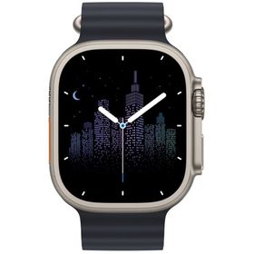Winex 2023 Watch 8 Pro Max Siyah Akıllı Saat