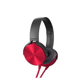 Winex Hd Extra Bass Kırmızı Kablolu Mikrofonlu Kulaklık