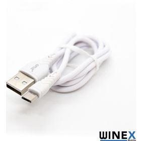 Winex Mobile 3A Beyaz CA60 USBA to Micro Data ve Hızlı Şarj Kablosu