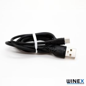 Winex Mobile 3A Siyah CA60 USBA to Micro Data ve Hızlı Şarj Kablosu