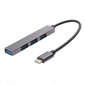 Winex Mobile 4 in 1 Macbook Phone Android Type-C to 4xUSB-A Port Hub Çoğaltıcı Adaptör