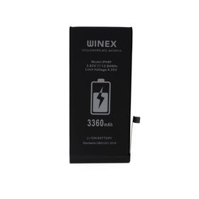 Winex Mobile iPhone 8 Plus Güçlendirilmiş Premium Batarya