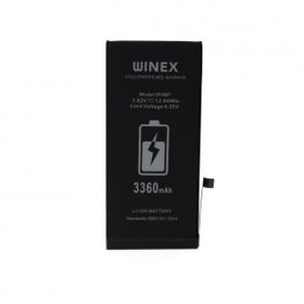 Winex Mobile iPhone 8 Plus Güçlendirilmiş Premium Batarya