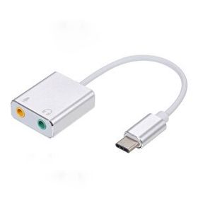 Winex Mobile Type-C to 3.5 mm Aux ve Mikrofon Dönüştürücü Adaptör