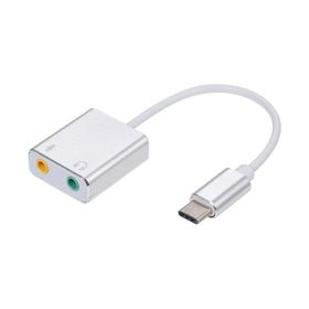 Winex Mobile Type-C to 3.5 mm Aux ve Mikrofon Dönüştürücü Adaptör